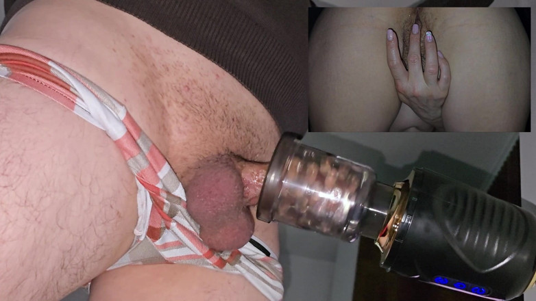 CoupleForFun2023: Masturbieren, während sie stiefschwester beim fingern vor der webcam zuschauen