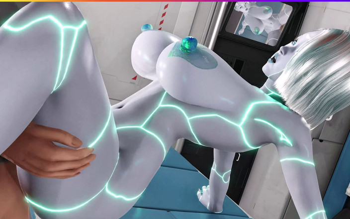 3D Cartoon Porn: Ahitr 6 - 3D-sex - 3D cartoon-sex - fickt alle löcher eines Droiden mädchens (künstliche Intelligenz mädchen)...