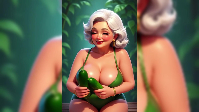 AI Porn: Animasi Nenek Mentimun