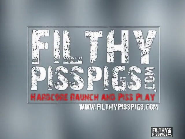 Filthy Piss Pigs: Reendam dalam bujang seksi!