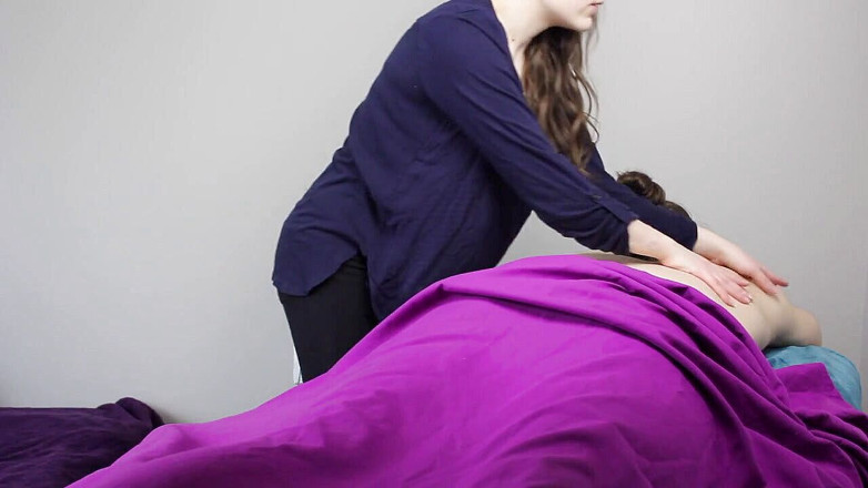 Lizzie Love: Happy end-massage
