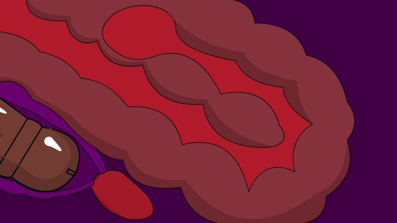 Animate golden: Anal Utlösning (animering)