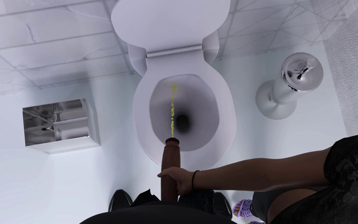 3D Cartoon Porn: My dorm 254: seks threesome pertama mark daphne &amp; kiara urine hold