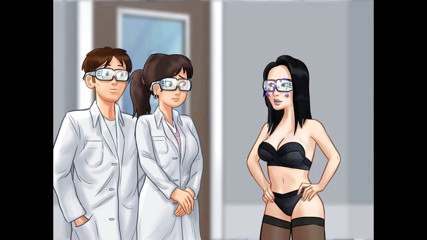 Cartoon Play: Letní sága část 216 - sexy učitelka přírodních věd ve spodním prádle