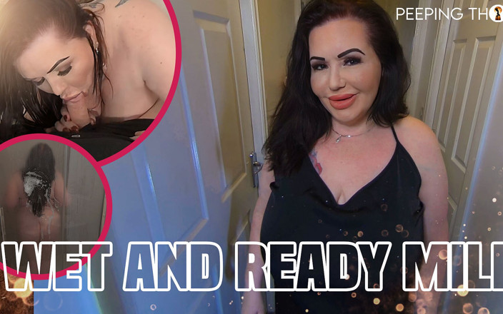 PeepingThom: Mia, MILF BBW à forte poitrine, est très mouillée et prête