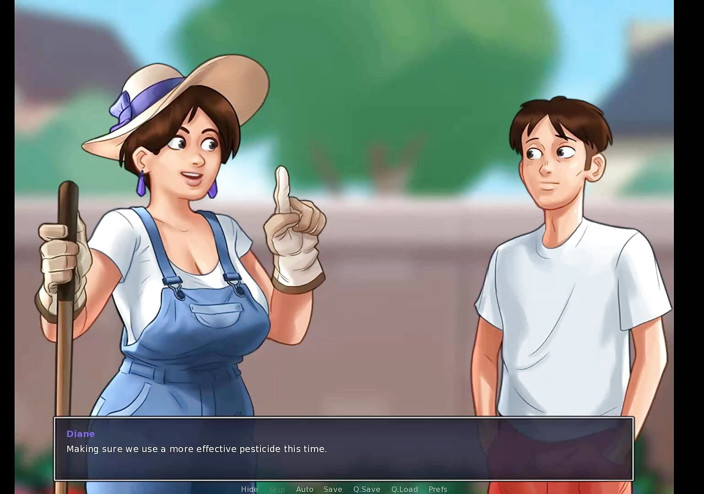 Dirty GamesXxX: Summertime saga : 정원에서 온 밀프와 공원에서 온 남자들 75