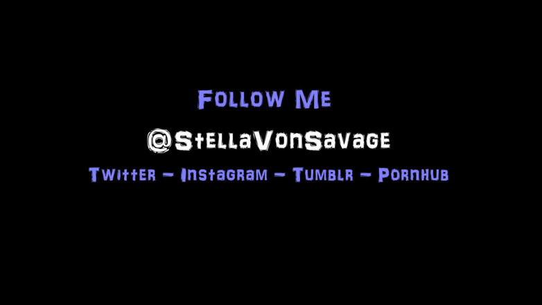 Stella Von Savage: Schiere perfektion, arschanbetung &amp;strumpfhosen