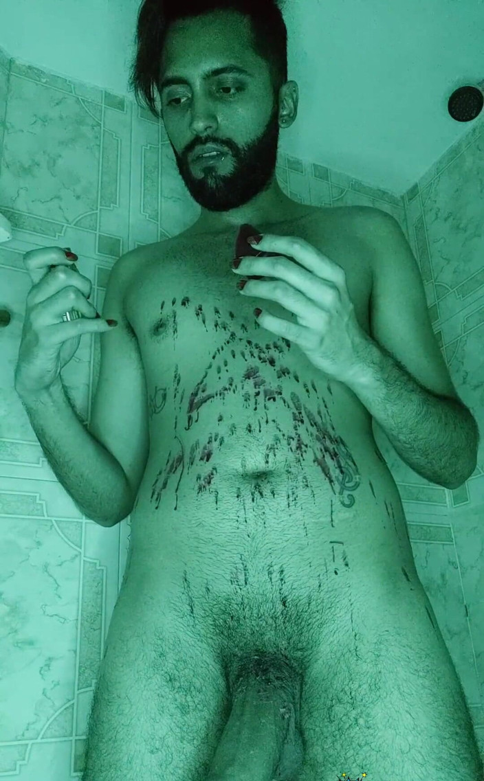 Camilo Brown: Heißes kerzenwachs spielt in der dusche. willst du mit mir...