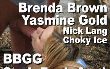 Edge Interactive Publishing: Yasmine Gold и Brenda Brown и Nick Lang и Choky Ice BBGG сосут анальный снежки